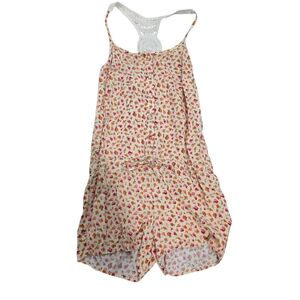 Mudd Floral Print Romper
